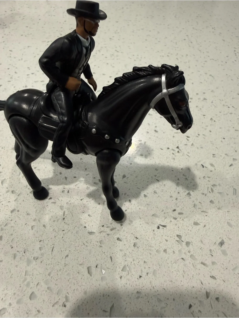 1999 Wild Wild West Will Smith Black Horse Toy
